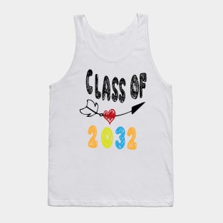 Class Of 2032 Shi, First Day Of School T-shirt, Pre-Kinder Shirt Teacher, Pre-K Teen Shirts Tank Top
